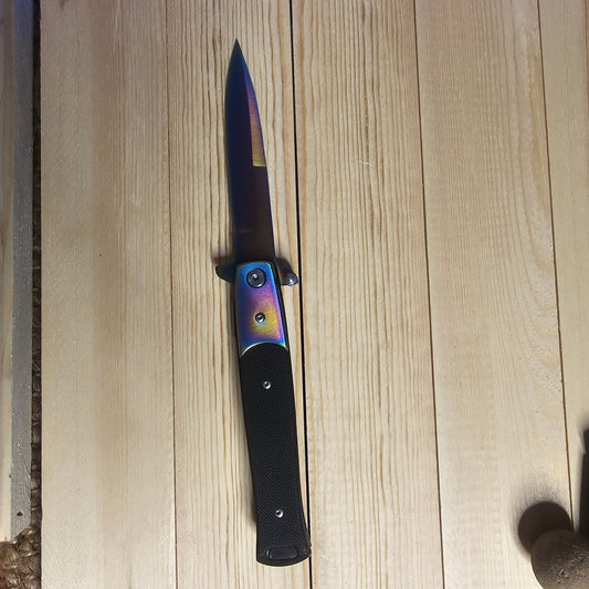 Blue and purple rainbow